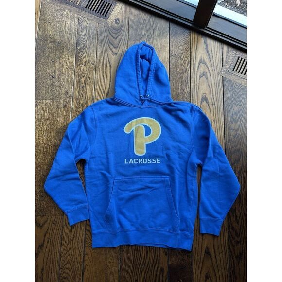 No Brand Other - Pitt Panthers Sweatshirt Lacrosse Blue Yellow Size Medium Excellent Condition